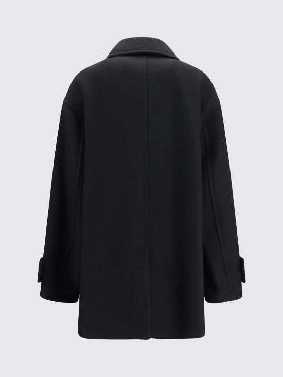 26FW 아미 코트 FCO480WV0078 001 Black - AMI