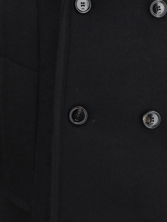 26FW 아미 코트 FCO480WV0078 001 Black - AMI