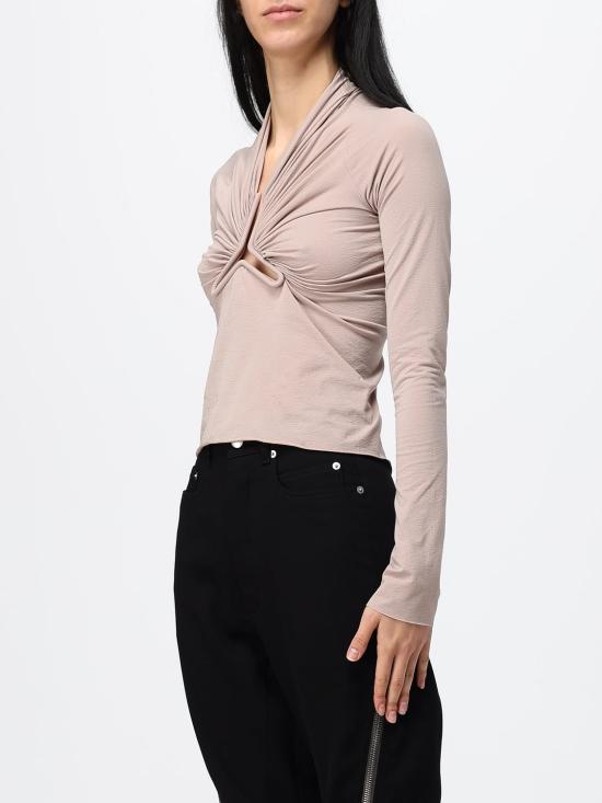 26FW 릭 오웬스 반팔 티셔츠 RP02F5266JN 23 Pink - RICK OWENS