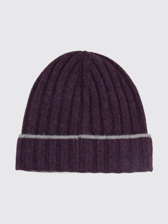 26FW 브루넬로 쿠치넬리 모자 M2240900 CLR21 Violet - BRUNELLO CUCINELLI