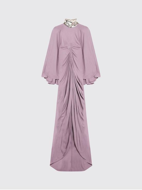 26FW 발렌티노 가라바니 롱 원피스 VDPH0AG1 5F6 Quartz - VALENTINO GARAVANI