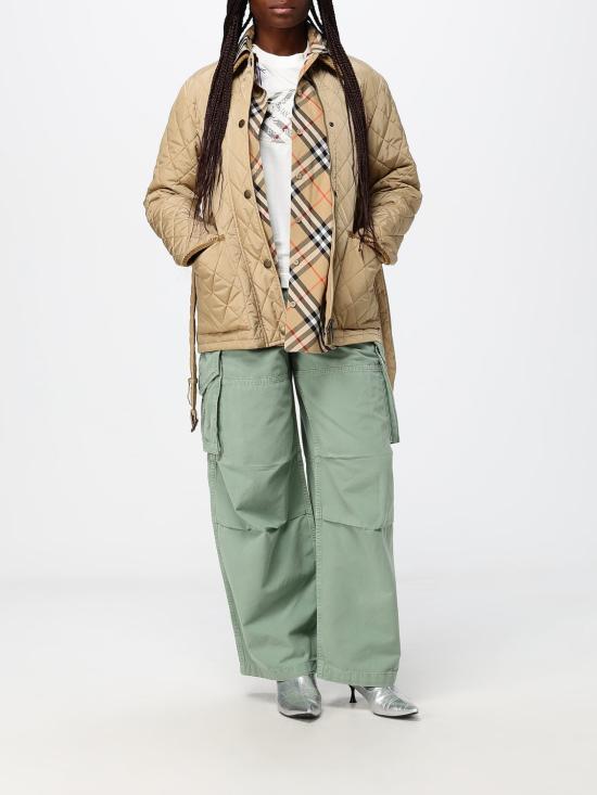 26FW 버버리 반팔 티셔츠 8128058 Beige - BURBERRY