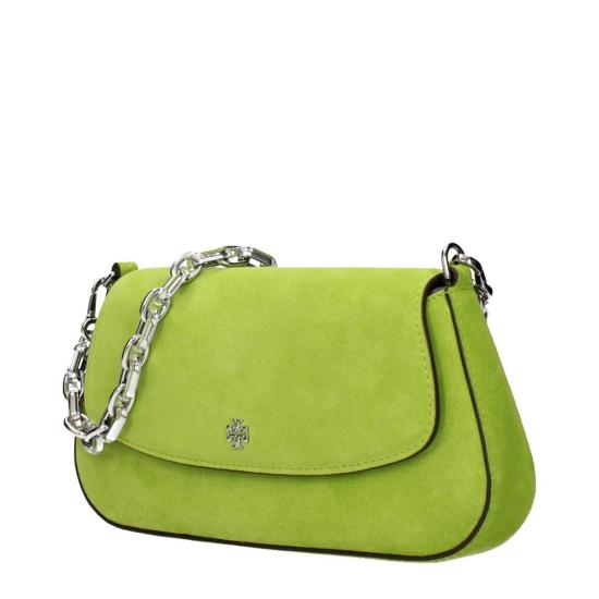  토리버치 가방 F87938 스웨이드 핸드백 그린 - TORY BURCH