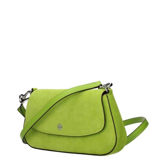  토리버치 가방 F87938 스웨이드 핸드백 그린 - TORY BURCH
