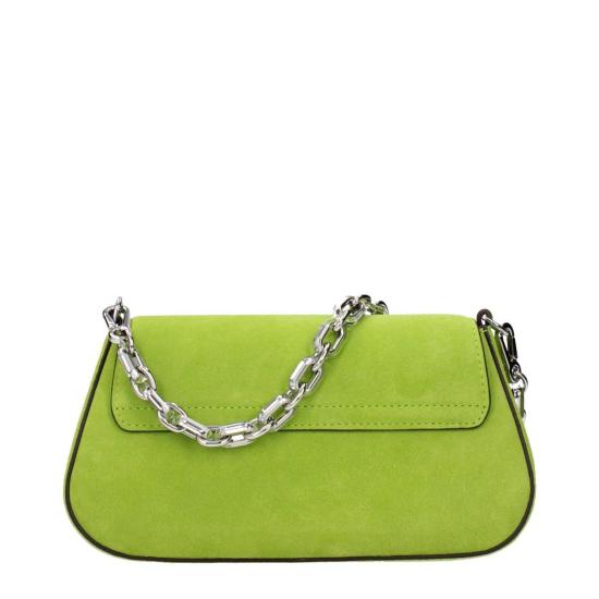  토리버치 가방 F87938 스웨이드 핸드백 그린 - TORY BURCH