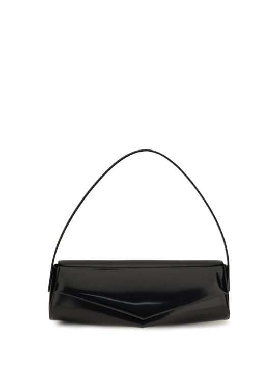  질샌더 가방 질 샌더 칸테 가죽 숄더백 블랙 - JIL SANDER