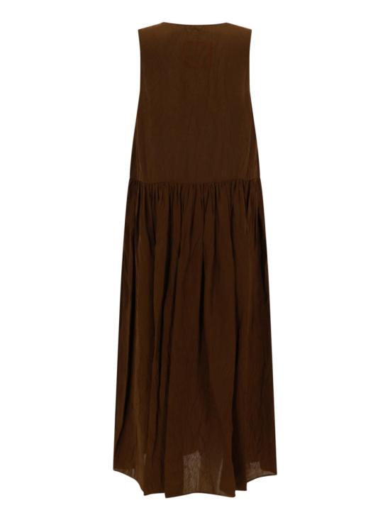 26FW 우마 왕 원피스 UP5007 UW240 BROWN - UMA WANG