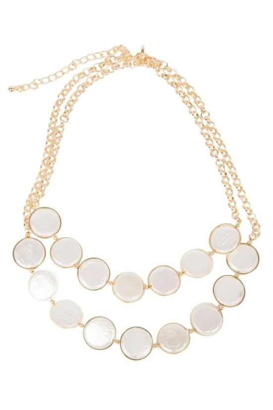 Saachi 목걸이/팬던트 사치 파히야 진주 목걸이 골드 - OTHER BRANDS
