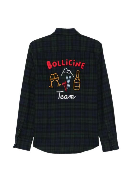 26FW 세인트바쓰 긴팔 셔츠 SEEF005 03505M BOLLICINE LINE TARTAN 65 EMB - MC2 SAINT BARTH