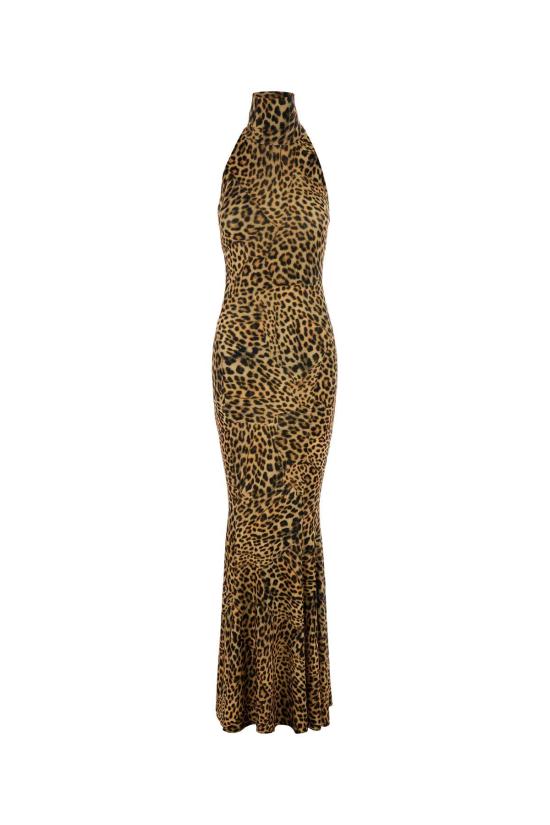 26FW 노마카말리 원피스 KK4253PLB14 656 Animal Print