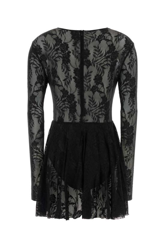 26FW 노마카말리 원피스 ST3263SLV02 001 Black - NORMA KAMALI
