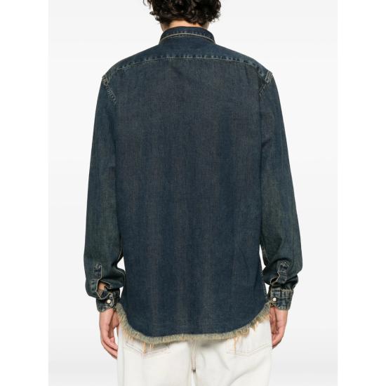 26FW INLINUM 셔츠 26F101 COFFE BLUE - INLINUM