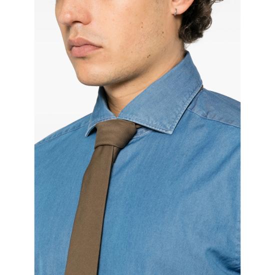 26FW 발바 셔츠 PZ0998 LIU13P1 0001 BLUE - BARBA