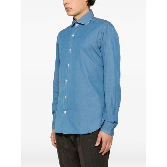 26FW 발바 셔츠 PZ0998 LIU13P1 0001 BLUE - BARBA