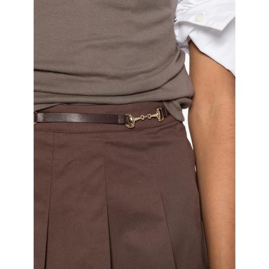27SS 스포티앤리치 미디 스커트 SK0328300BR CHOCO BROWN - SPORTY & RICH