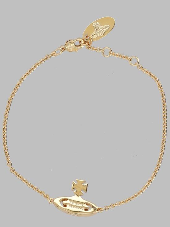  비비안웨스트우드 팔찌 Vivienne Westwood Simonetta Bas Relief  골드 - VIVIENNE WESTWOOD
