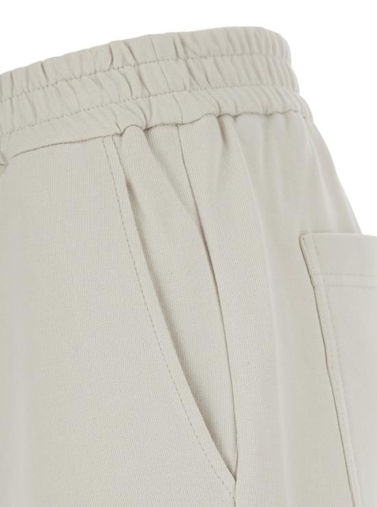 26FW 브루넬로 쿠치넬리 스트레이트 팬츠 MN05NB2X99C9443 White - BRUNELLO CUCINELLI