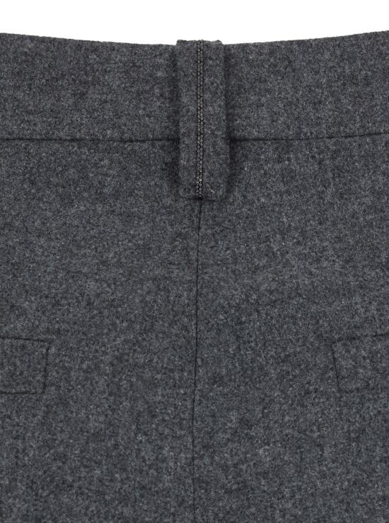 26FW 브루넬로 쿠치넬리 스트레이트 팬츠 MB162P9358C032 Grey - BRUNELLO CUCINELLI