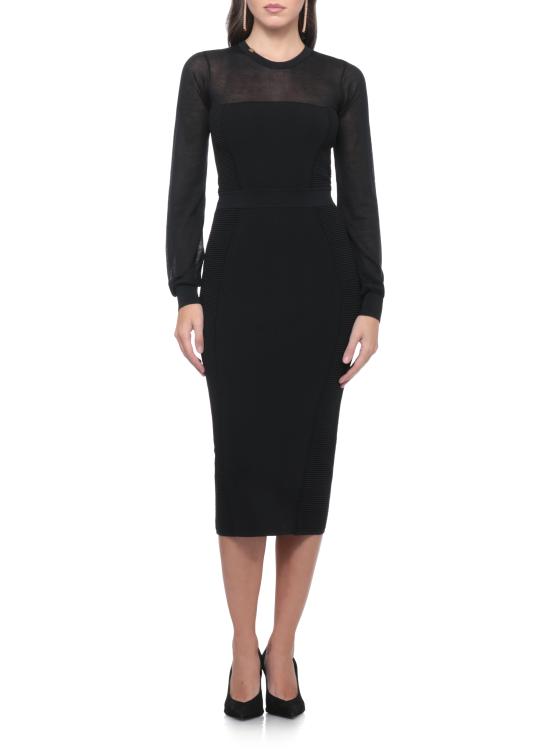 26FW 엘리자베타프랜치 미디 원피스 AM53B67E2 110 BLACK - ELISABETTA FRANCHI