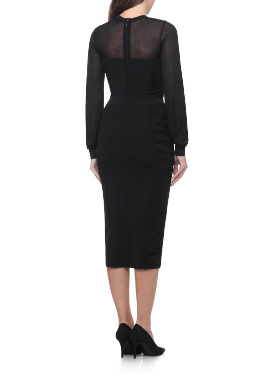 26FW 엘리자베타프랜치 미디 원피스 AM53B67E2 110 BLACK - ELISABETTA FRANCHI