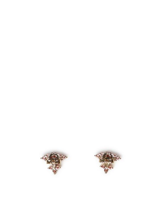 26FW 비비안웨스트우드 페오도리타 ORB 크리스탈 귀걸이 62010388 02R547R547 GOLD RED CZ - VIVIENNE WESTWOOD