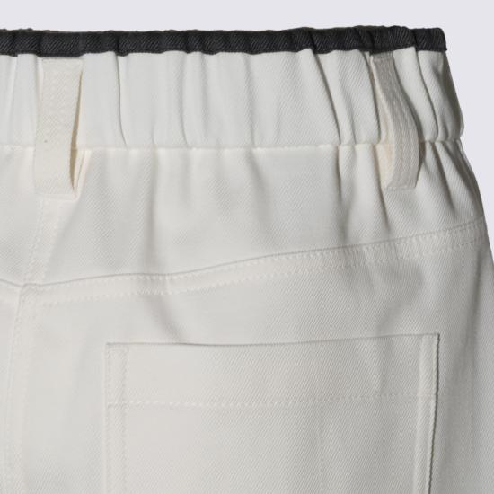 26FW 브루넬로 쿠치넬리 팬츠 MA126P9330 C1542 OFF WHITE - BRUNELLO CUCINELLI