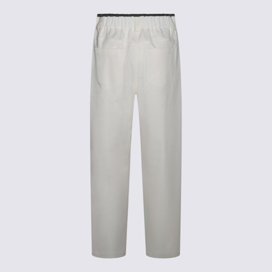 26FW 브루넬로 쿠치넬리 팬츠 MA126P9330 C1542 OFF WHITE - BRUNELLO CUCINELLI