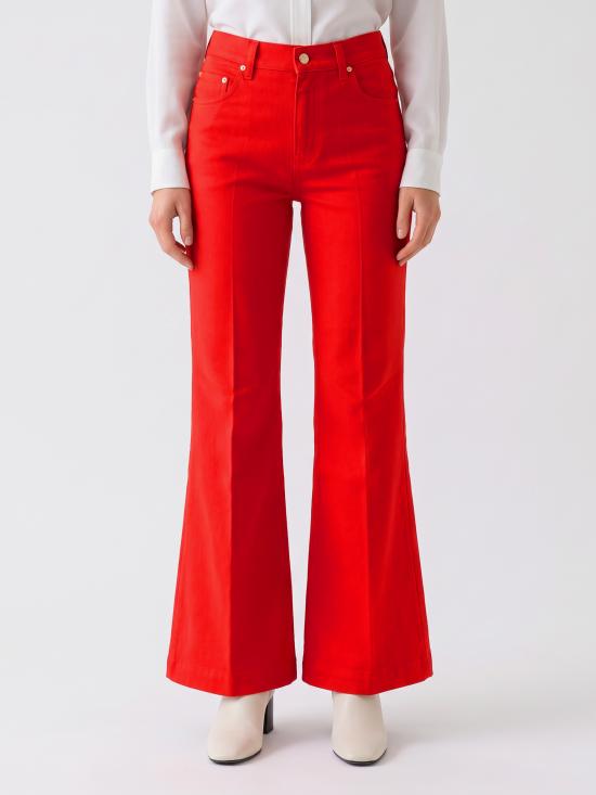 26FW 셀린느 데님 팬츠 RP0XJ617R RED
