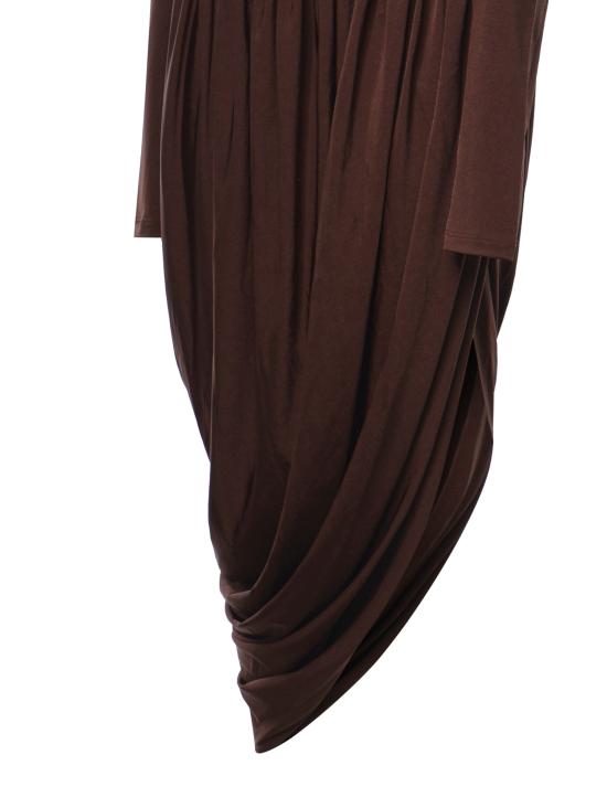 26FW 안다마네 미디 원피스 TM200121A TJP185641 DARK BROWN - ANDAMANE