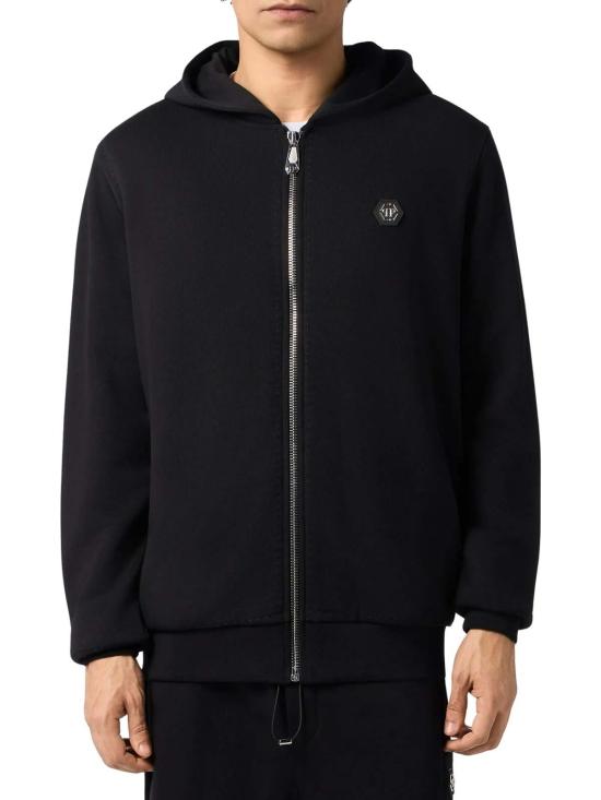 26FW 필립 플레인 탑 FAFCMJB4021PTE180N02 BLACK - PHILIPP PLEIN