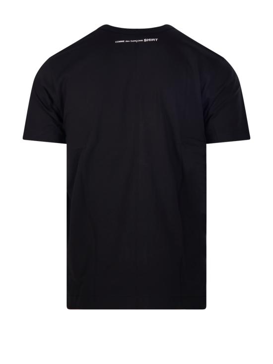 26FW 꼼데가르송 탑 FRT007 3 BLACK WHTE - COMME DES GARCONS