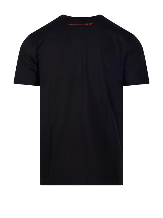 26FW 꼼데가르송 탑 FRT007 1 BLACK RED - COMME DES GARCONS