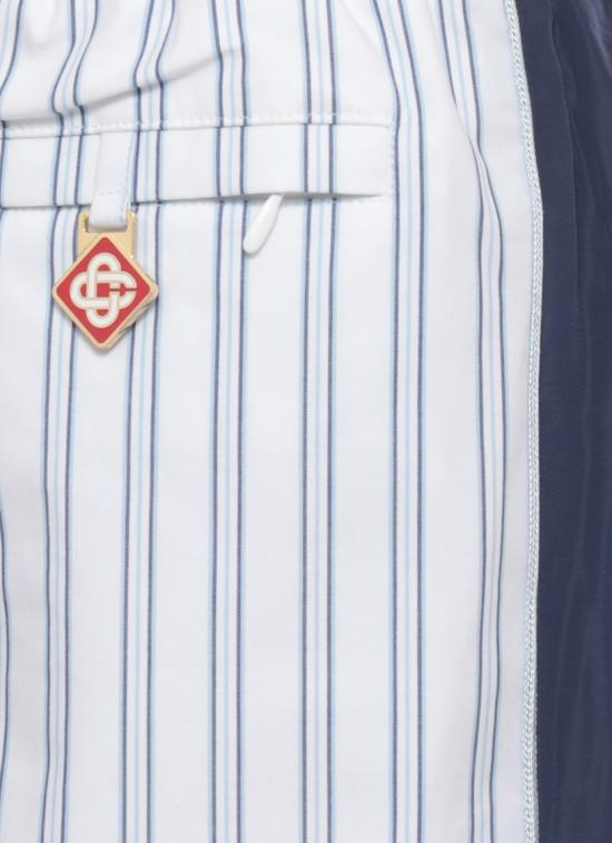 26FW 카사블랑카 스커트 WAW26SK23901NYLONPINSTRIPE MIX WHITENAVY - CASABLANCA