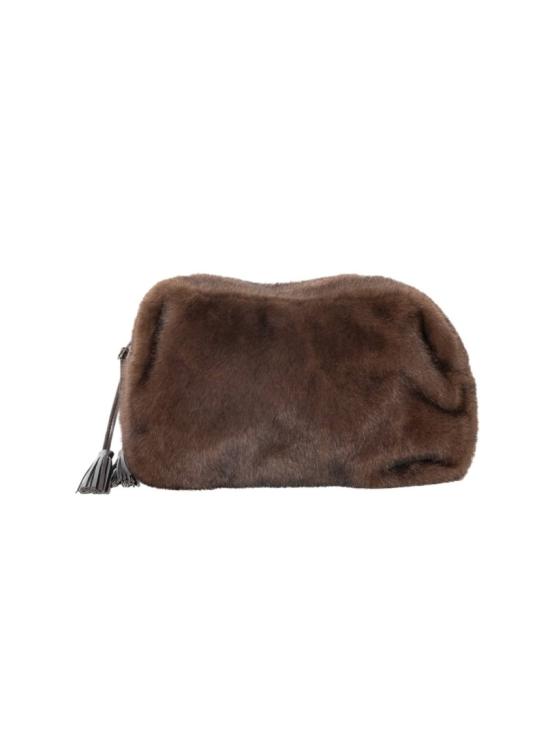 26FW 파로쉬 클러치/파우치 PULSE26 D050714 Brown