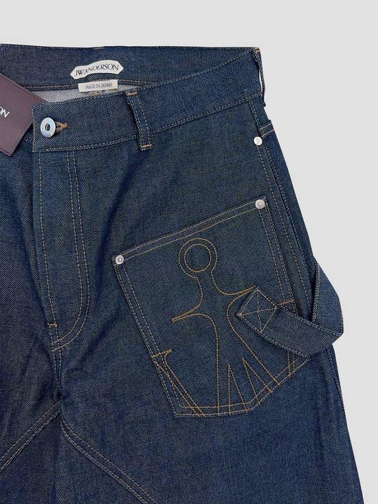 26FW JW앤더슨 데님 팬츠 DT0127PG1930 870 Indigo - JW ANDERSON