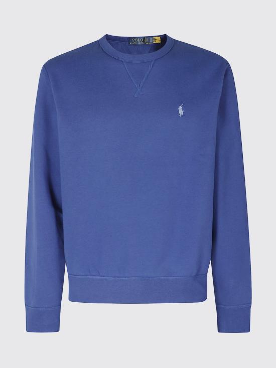 26FW 폴로 랄프로렌 포니 로고 자수 맨투맨 710766772 503 Gnawed Blue - POLO RALPH LAUREN