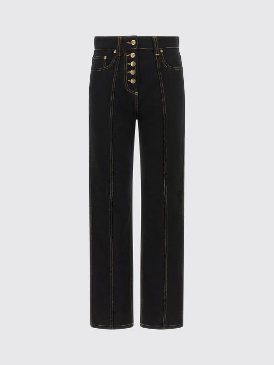 26FW 베르사체 데님 팬츠 10267501A18778 1D040 Black - VERSACE
