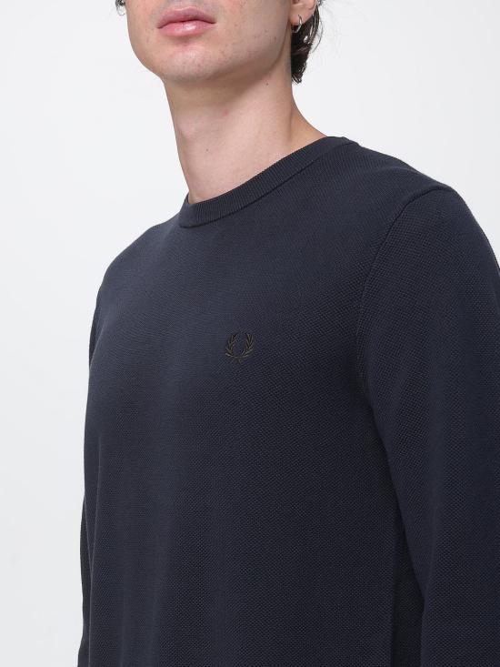 26FW 프레드페리 긴팔 티셔츠 FPK130959 421 Navy - FRED PERRY