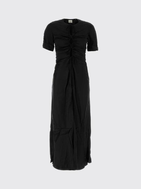 26FW 이자벨마랑에뚜왈 롱 원피스 RO1222FBD4J01I 01BK Black - ISABEL MARANT ETOILE