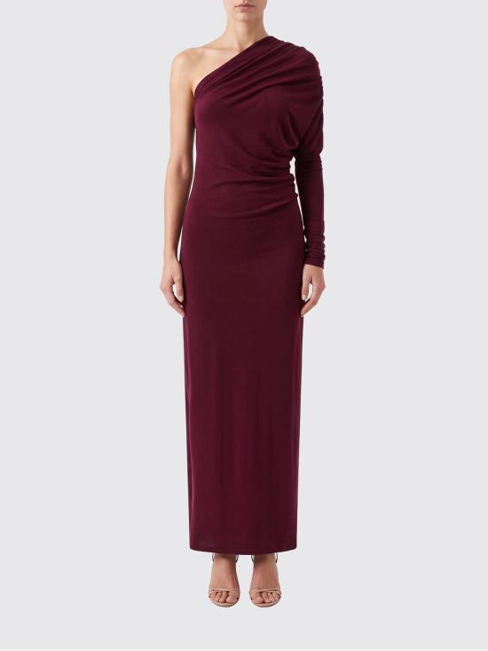 26FW 아르마리움 롱 원피스 ARMTMKD11W031014 BORGOGNA Burgundy