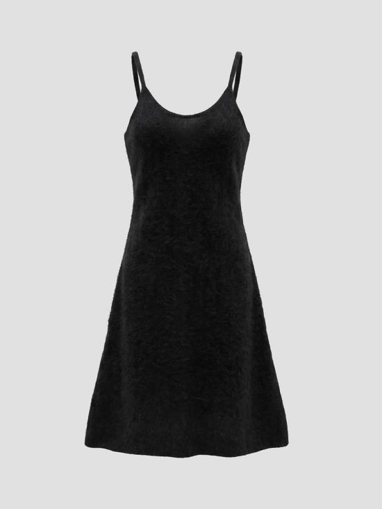 26FW 오라리 롱 원피스 A26AD05BA BLCK Black - AURALEE