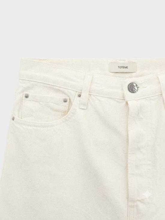 26FW 토템 데님 팬츠 241WRB1046FB0083 059 White - TOTEME