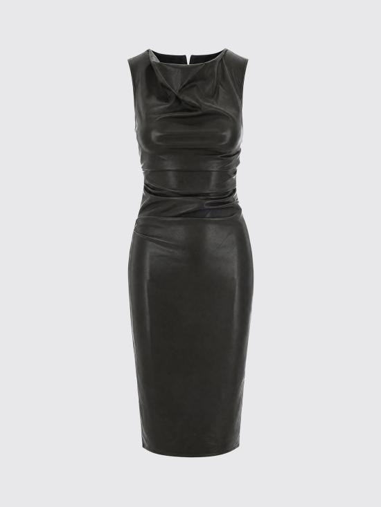 26FW 파트리지아페페 롱 원피스 8A0000E005 G639 Green - PATRIZIA PEPE
