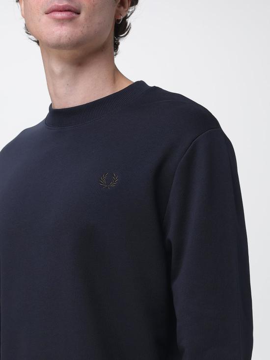 26FW 프레드페리 긴팔 티셔츠 FPM753559 75C Navy - FRED PERRY