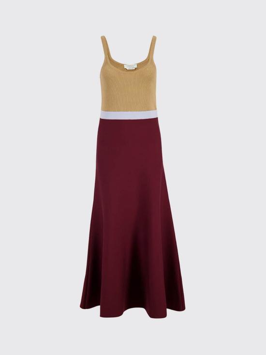 26FW 가브리엘라허스트 롱 원피스 4269909A004 BOM Burgundy - GABRIELA HEARST
