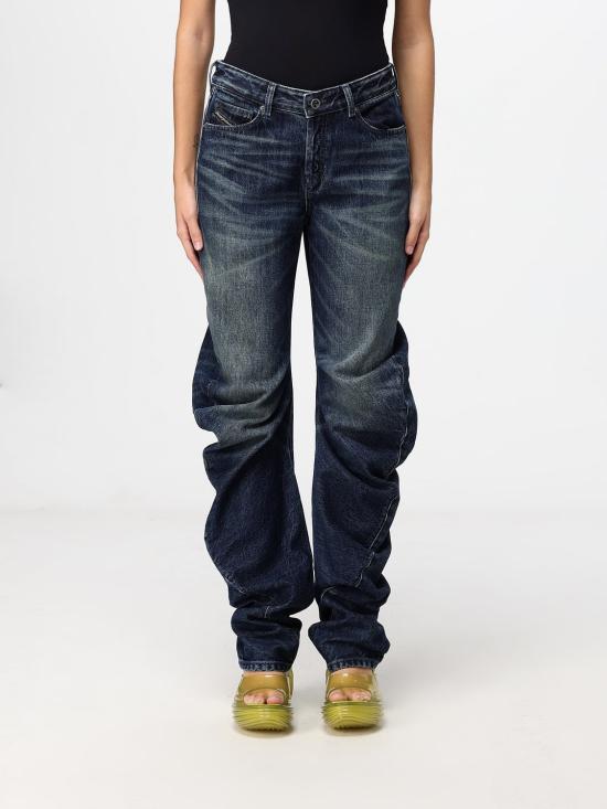 26FW 디젤 D-Twisty 레듈러 스트레이트 데님 진 A25945007FZ 01 Blue