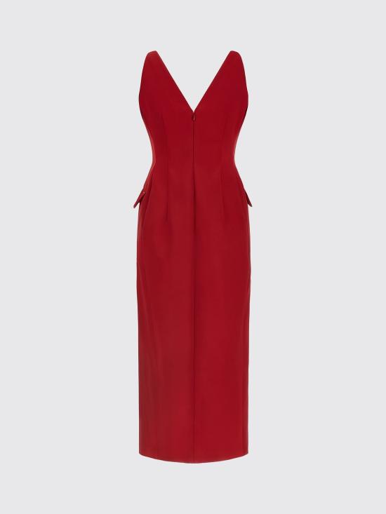 26FW 스포트막스 롱 원피스 2622226042600 008 Red - SPORTMAX