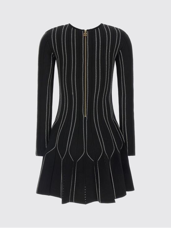 26FW 엘리자베타프랜치 롱 원피스 AM39Q67E2 685 Black - ELISABETTA FRANCHI