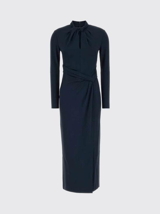 26FW 조르지오 아르마니 롱 원피스 GW004287AF29773 UB094 Blue - GIORGIO ARMANI