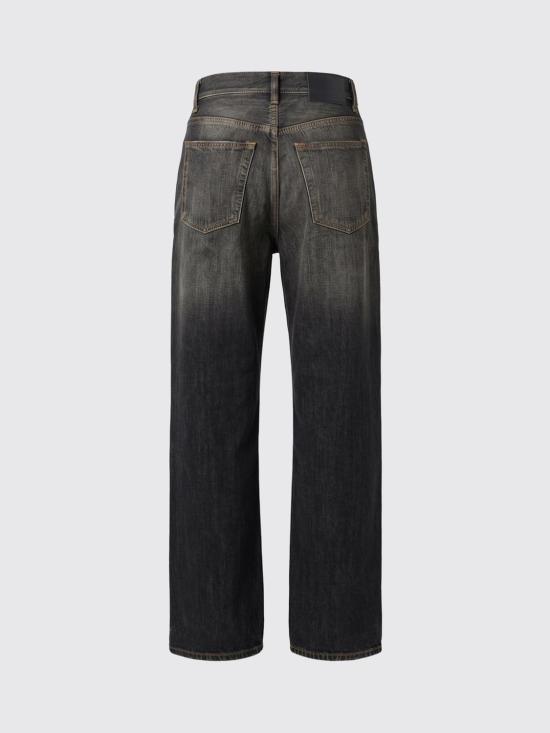 26FW 아크네 스튜디오 2021F 레귤러 핏 데님 팬츠 A00513 900 Black - ACNE STUDIOS
